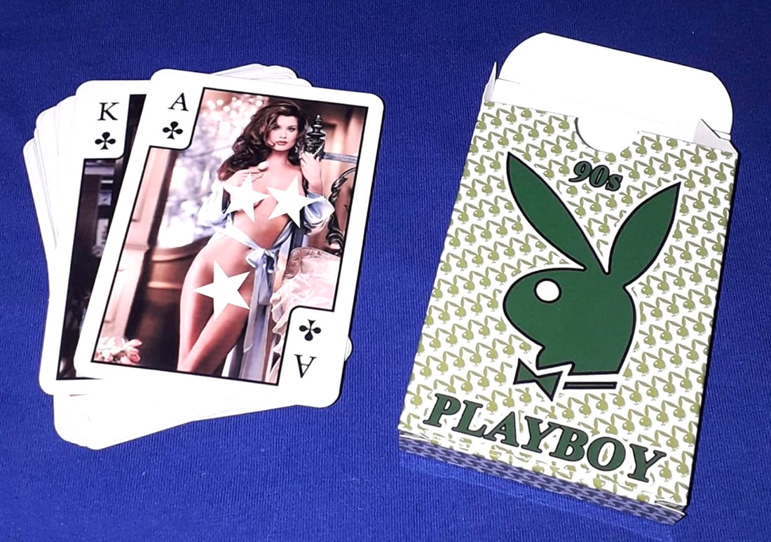 1990s PLAYBOY Playmates Sealed Deck of Playing Cards: Never Removed from the Box for Use / Deck is Complete / Multiple Photos Posted