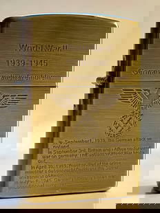 WW2 style German Insignia Eagle Brass Lighter: This is a WW2 German Insignia Cigarette Case featuring the German National Emblem and details of World War 2. All WW2 German or Russian Advertised Items are SOLD AS-IS. We Cannot be Certain whether or