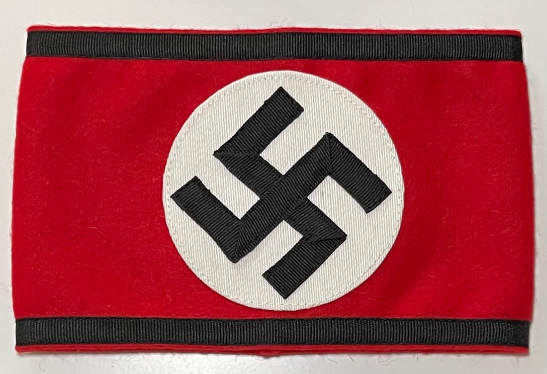 WW2 German SS Officers Uniform Armband (1 of 2)