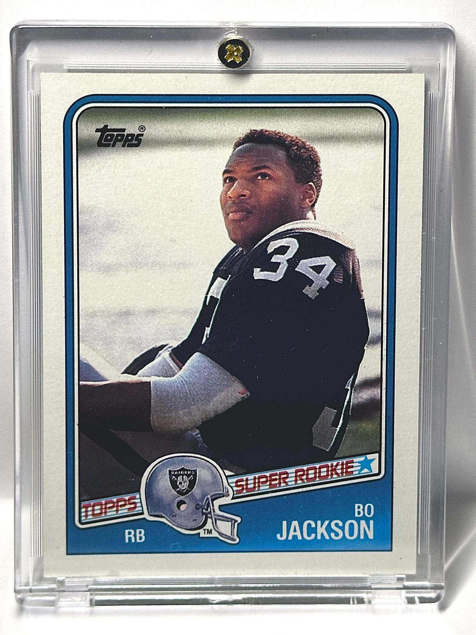 1988 Topps BO JACKSON Rookie Football Card (1 of 3)