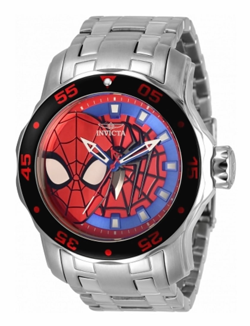 LTD Edition INVICTA Mens Marvel Comics SPIDERMAN Watch: This is a never worn Genuine INVICTA Spiderman Watch. It comes in the Original Invicta Marvel Retail Box. Multiple Photos Posted