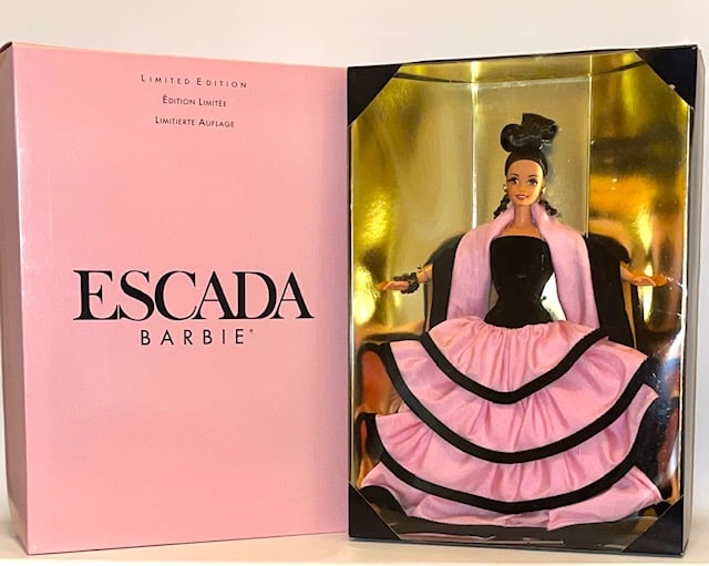 Limited Edition ESCADA BARBIE Doll w/Original Box (1 of 3)