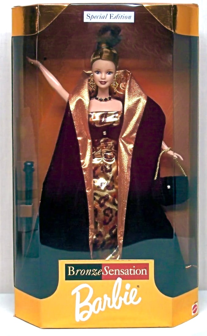Special Edition Bronze Sensation Barbie Doll In Original Box