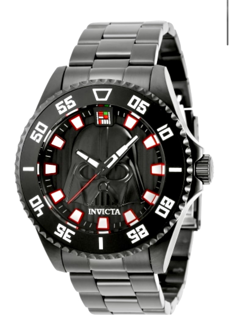 LTD Edition INVICTA Star Wars DARTH VADER Watch $995: This is a Limited Edition INVICTA Star Wars DARTH VADER Watch that We were told was Originally Priced at $995 and Was Bought as a Collectible and Not to Wear - It is New in the Original Limited Editio