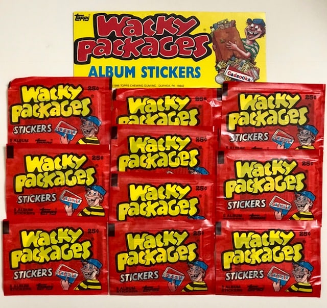 12 RARE Dealer TEST Original 1986 WACKY PACKAGES (1 of 1)