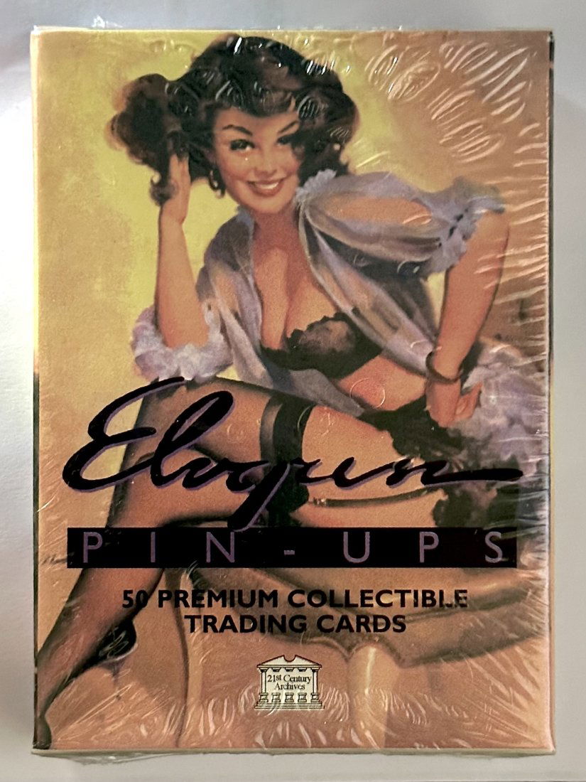 Lot of 50 GIL ELVGREN Pinup Girl Premium Collector Trading Cards: Complete 50 Card set of Pinup Girl Art Trading Cards by Gil Elvgren. Multiple Photos Posted