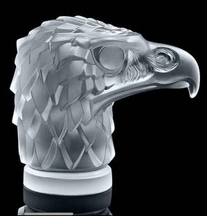 Awesome LALIQUE Frosted Crystal Art Deco Falcon Sculpture: This Piece is in Mint Condition. It is extremely ornate and photos do not do it justice. Original Box Not Included. Multiple Photos Posted