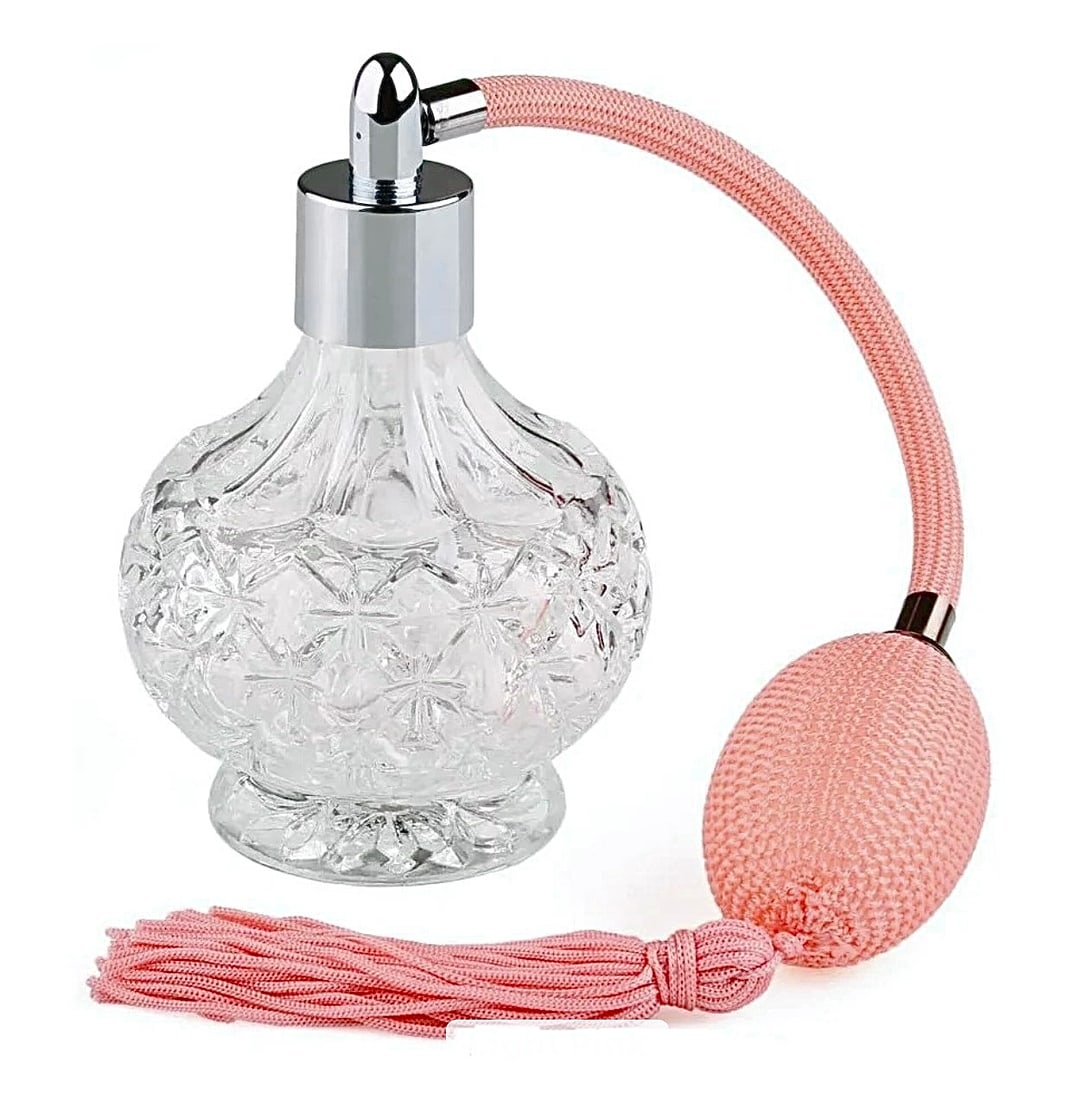 Elegant French Crystal Atomizer Perfume Bottle (1 of 1)