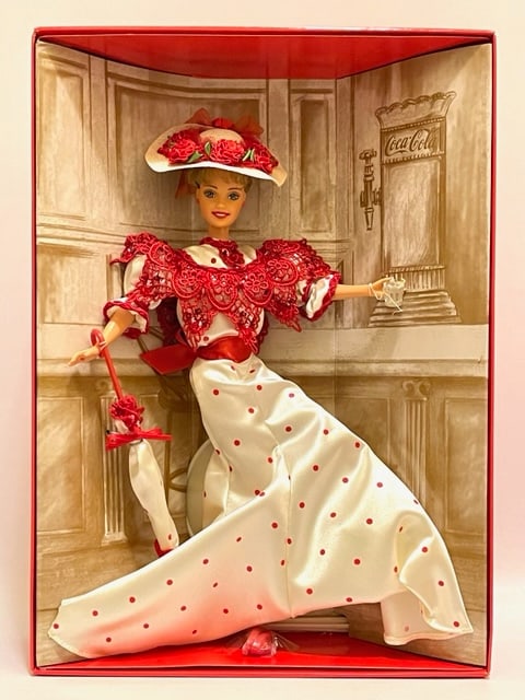 1 st  in Series COCA-COLA BARBIE Doll Sealed in Original Box (1 of 3)