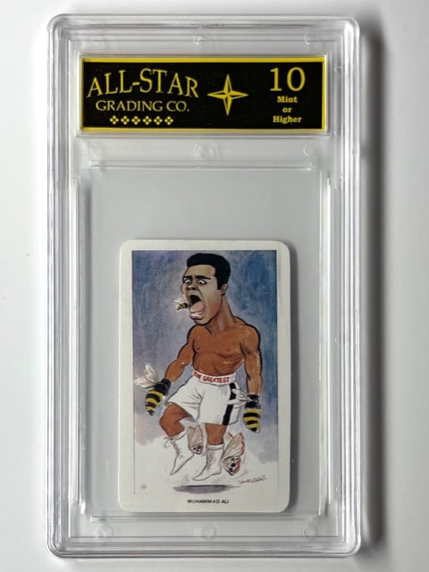 Rare 1979 Muhammad Ali Venorlandus Tobacco Our Heroes Flik-Card: Gem Mint 10 / Very Hard to Find / Multiple Photos Posted