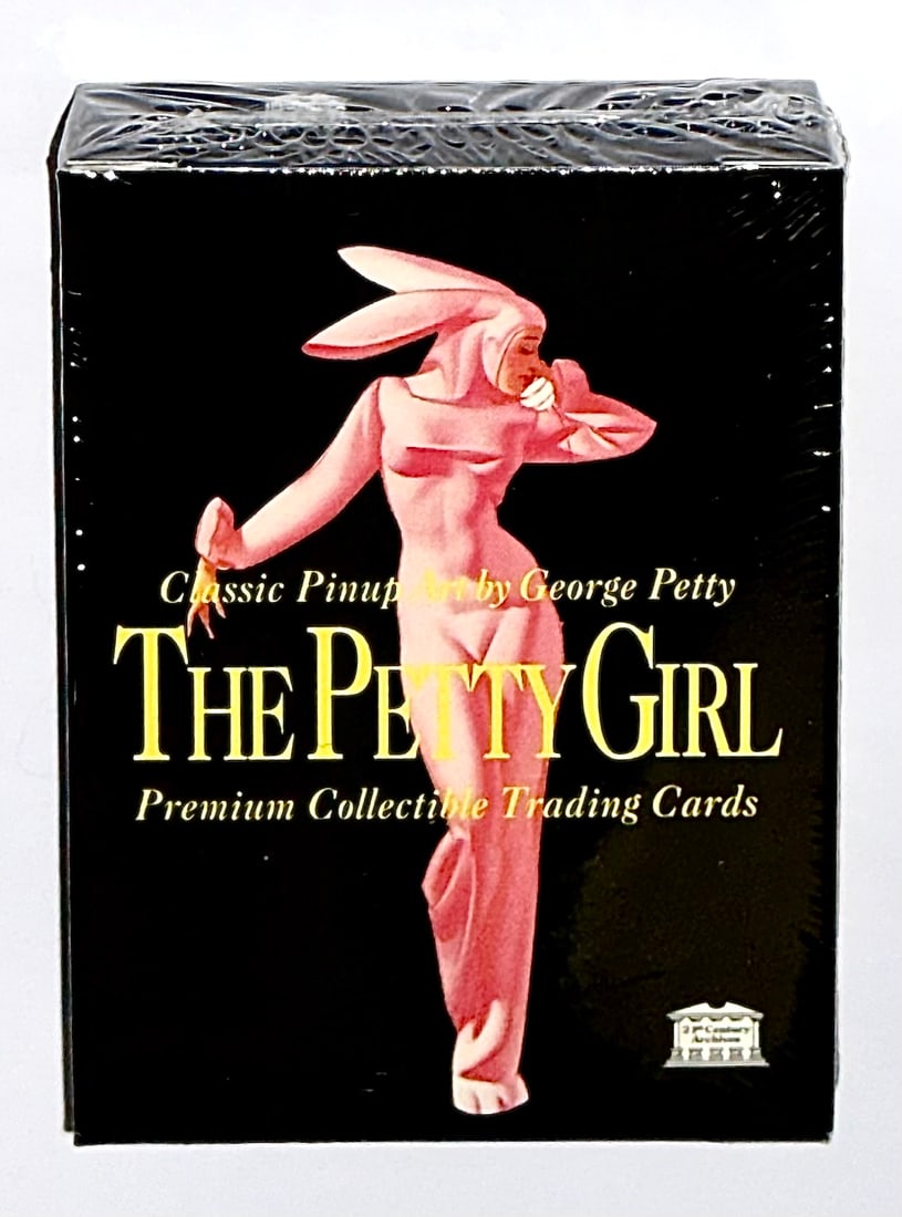 Lot of 50 GEORGE PETTY Series 1 Risque Pinup Girl Art Cards (1 of 5)