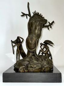 Large Bronze Nobility of Time Sculpture Inspired by SALVADOR DALI