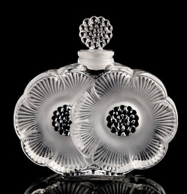 Gorgeous Lalique France Crystal Perfume Bottle