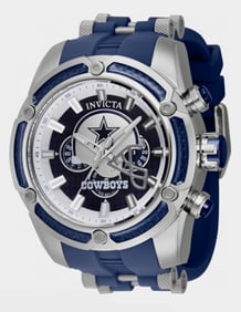 Licensed NFL Brand New in Box INVICTA Dallas Cowboys Mens Watch