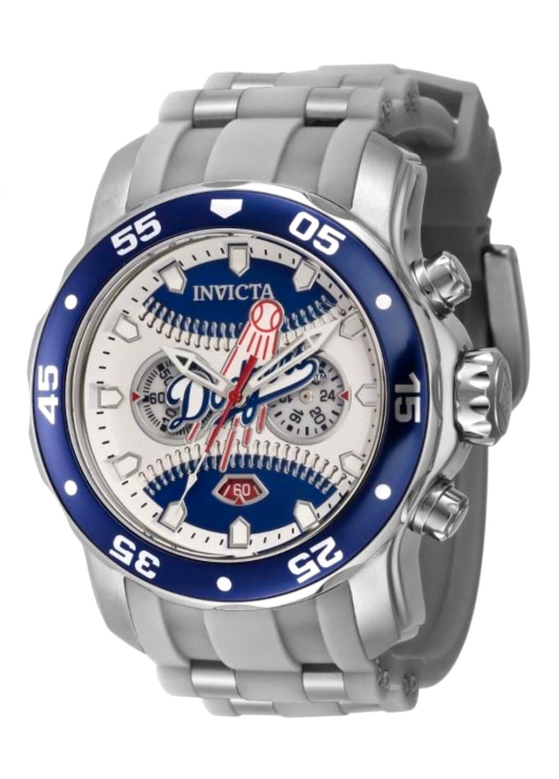 Licensed MLB Brand New in Box INVICTA Mens Los Angeles Dodgers Watch: Consignor states he paid $795 at a Retail - This Watch is still sealed and has never been out of its original MLB Retail Box Store. Multiple Photos Posted