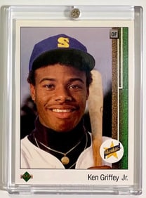 1989 Upper Deck KEN GRIFFEY Jr. #1 Rookie Baseball Card