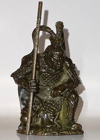 Solid Bronze Chinese SUN WUKONG Monkey King Statue