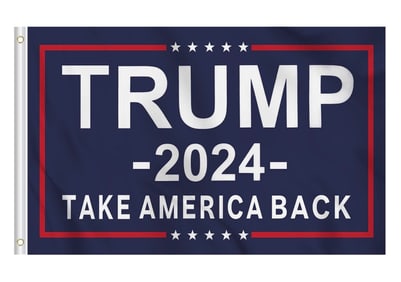 DONALD TRUMP 2024 Take America Back 36 x 60 Flag