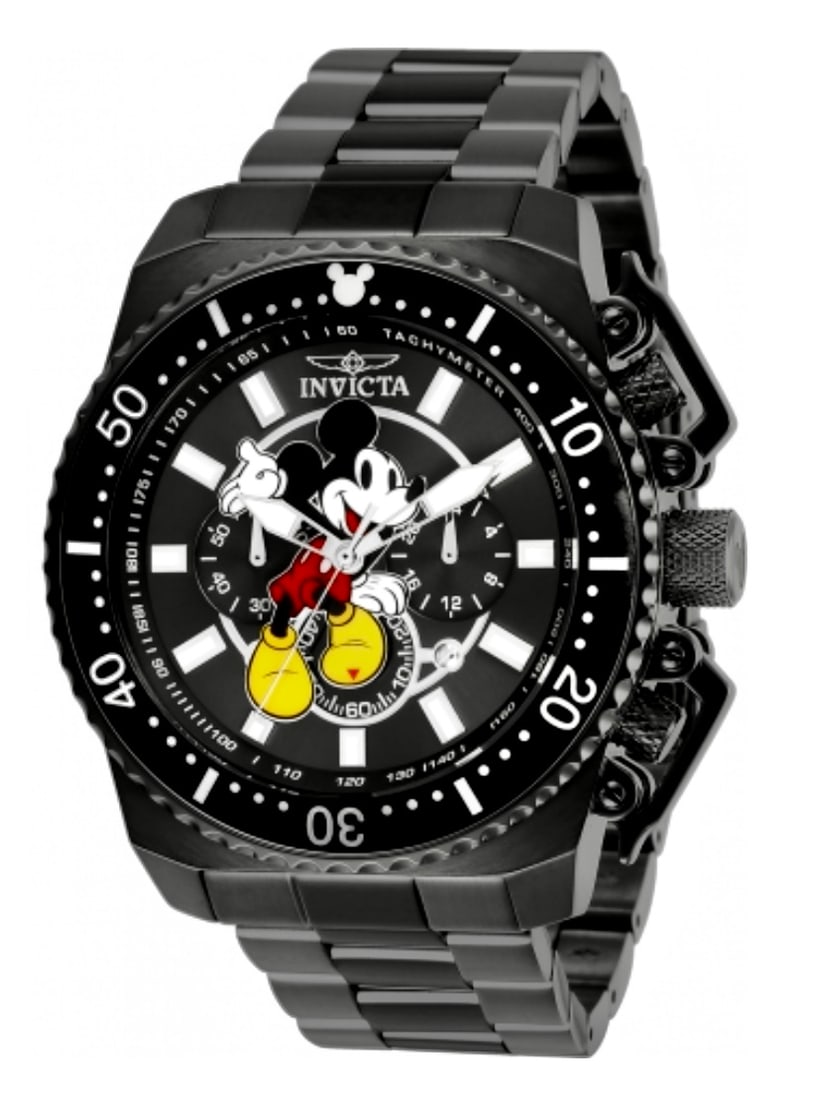 Limited Edition of 3000 INVICTA Disney Mickey Mouse MENS Watch: This is a LIMITED EDITION Authentic Invicta Mickey Mouse Watch that is Still Brand New in the Original Retail Box / It was originally purchased as a Collectible, so it has never been worn / Multiple P