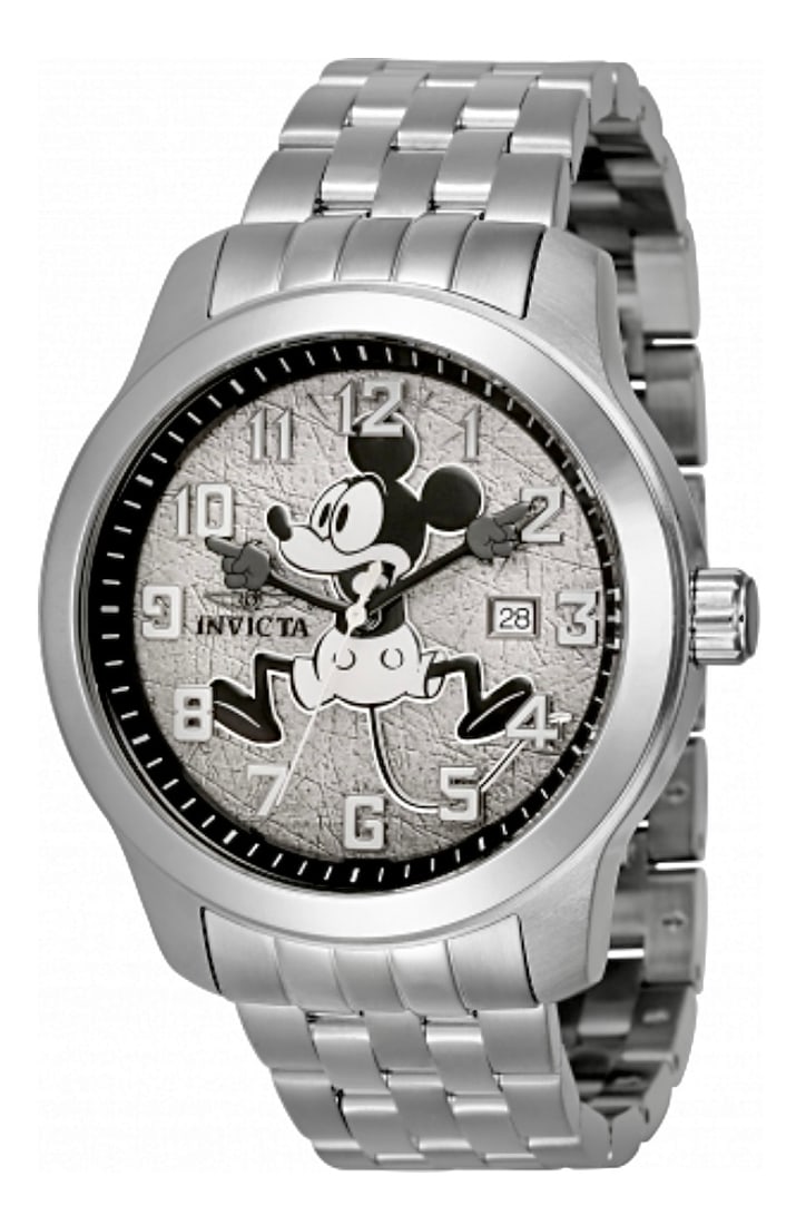 Limited Edition INVICTA Disney Mickey Mouse MENS Watch: This is a LIMITED EDITION Authentic Invicta Mickey Mouse Watch that is Still Brand New in the Original Retail Box / It was originally purchased as a Collectible, so it has never been worn / Multiple P