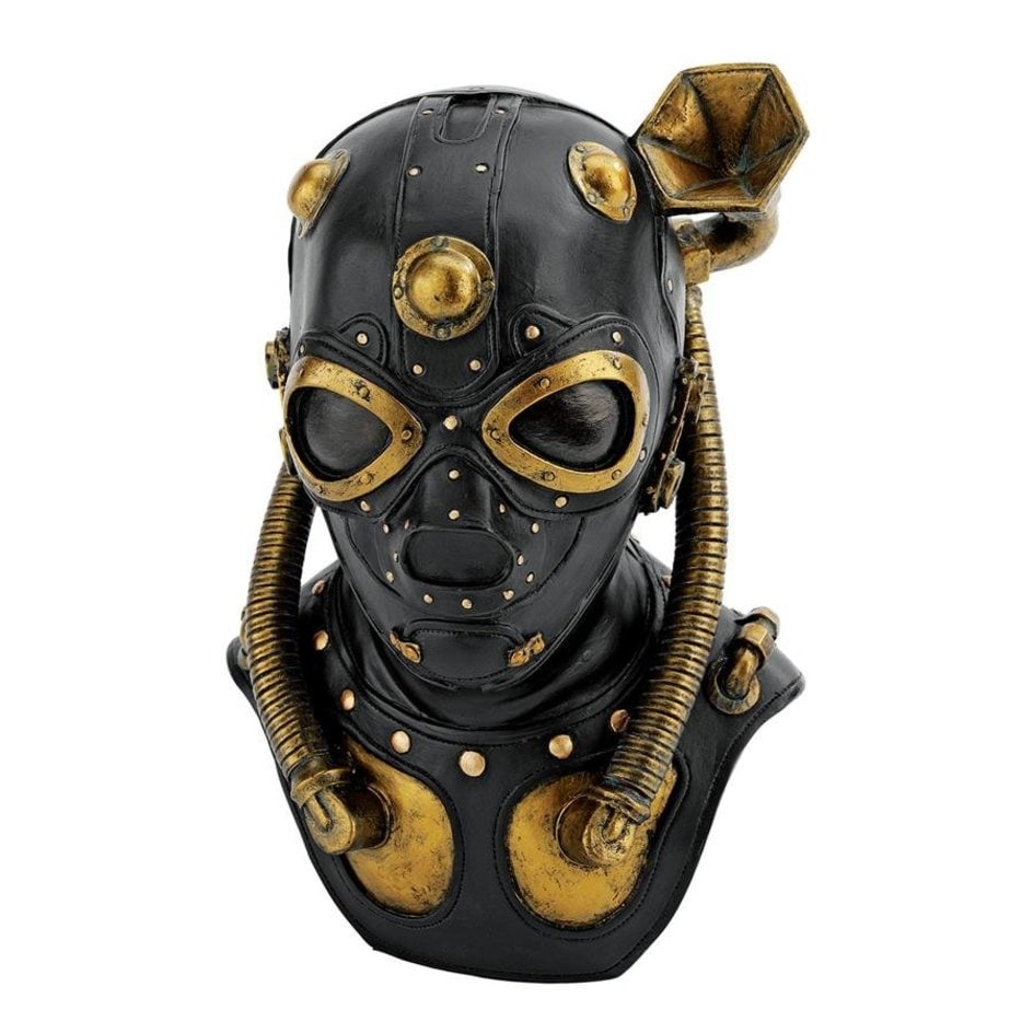 Awesome Steampunk Apocalypse Sculptural Gas Mask (1 of 1)
