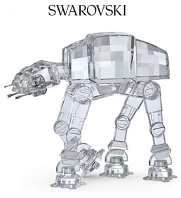 Star Wars SWAROVSKI Crystal AT-AT WALKER Figurine with Box