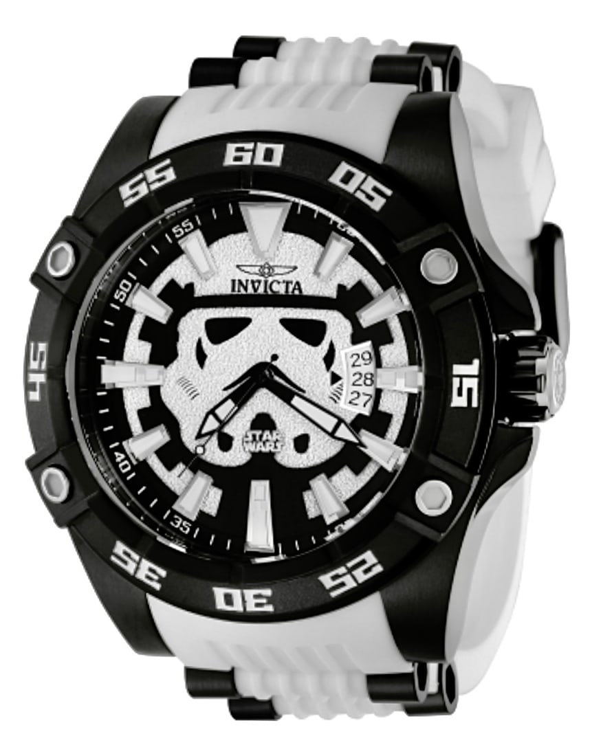 $1395 INVICTA Limited Edition Automatic Star Wars STORMTROOPER Watch: This is a Limited Edition INVICTA Star Wars STORMTROOPER Automatic Watch that We were told was Originally Priced at $1395 and Was Bought as a Collectible and Not to Wear - It is New in the Original Li