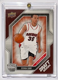 2009 STEPHEN CURRY Upper Deck Draft Edition Rookie Basketball Card