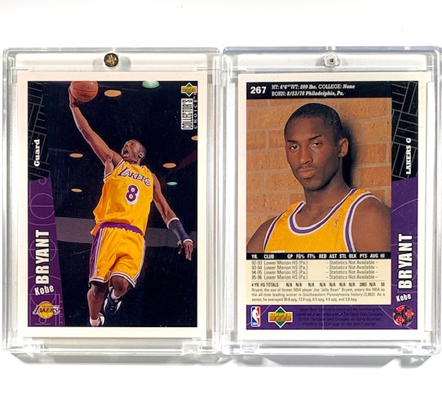 1996 KOBE BRYANT Upper Deck Rookie Basketball Card (1 of 1)