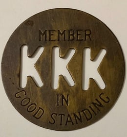 Hate Organization Member in Good Standing Die-Cut Reward