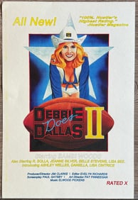 Risque DEBBIE DOES DALLAS Part 2 Movie Poster