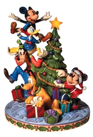 NIB Walt Disney Mickey Mouse and Friends Sculpture by JIM SHORE