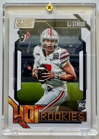 Rookie of the Year 2023 Score CJ STROUD Rookie Football Card