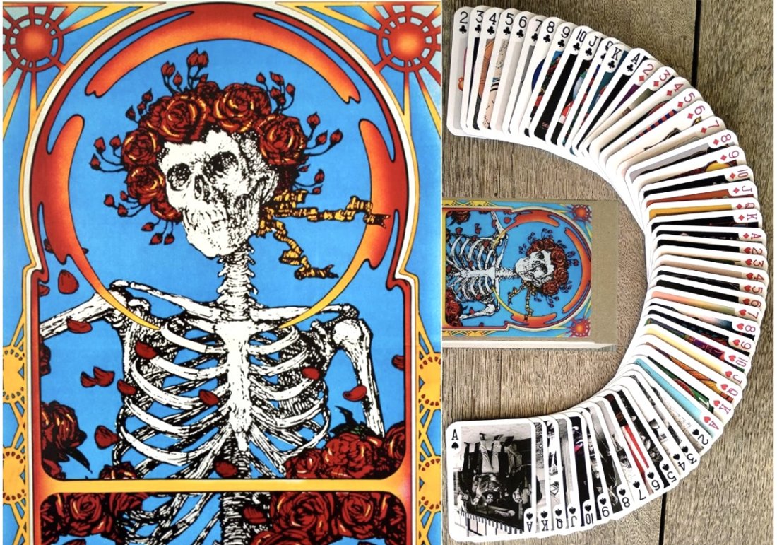 Sealed Deck of The GRATEFUL DEAD Playing Cards (1 of 3)