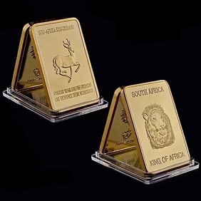 1oz 999 Fine Gold Clad South African Krugerrand