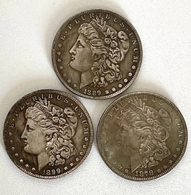 1878/1889/1899 United States Morgan Silver Dollar AS-IS