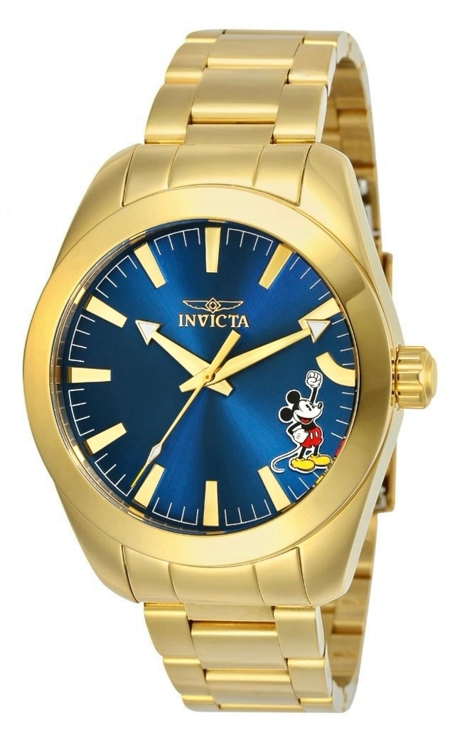 Limited Edition INVICTA Disney Mickey Mouse MENS Watch: This is a LIMITED EDITION Authentic Invicta Mickey Mouse Watch that is Still Brand New in the Original Retail Box / It was originally purchased as a Collectible, so it has never been worn / Multiple P