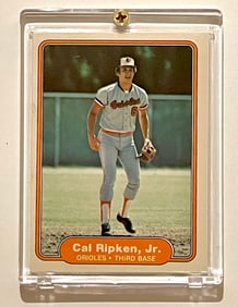 1982 Fleer CAL RIPKEN Jr. Rookie Baseball Card