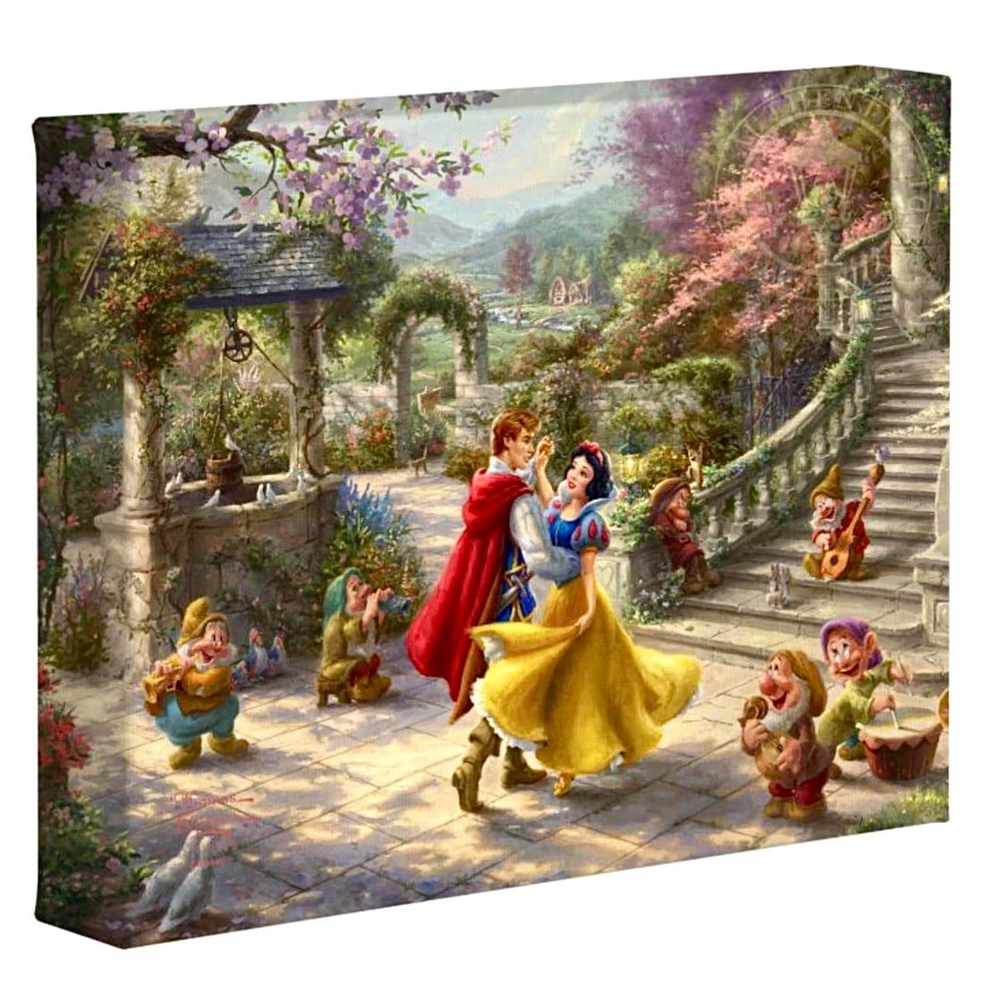 Walt Disneys SNOW WHITE Canvas Art by THOMAS KINKADE Studios (1 of 2)