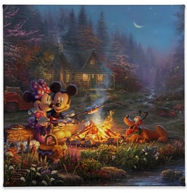 Walt Disney Gallery Wrapped Canvas by THOMAS KINKADE Studios