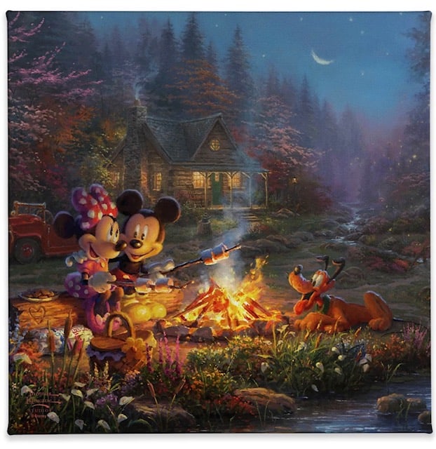Walt Disney Gallery Wrapped Canvas by THOMAS KINKADE Studios (1 of 3)