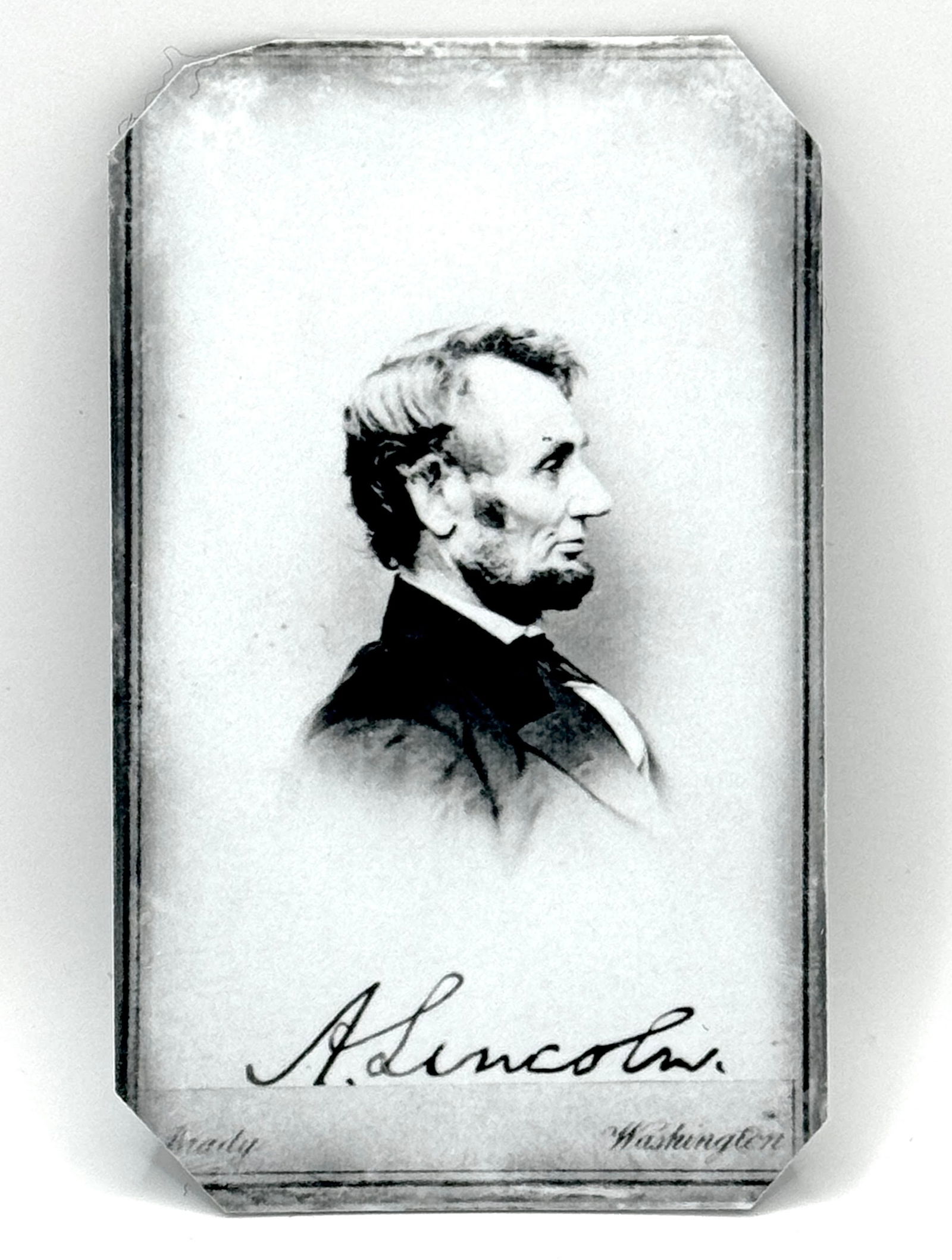 Civil War Abraham Lincoln Tin Type Photograph (1 of 1)