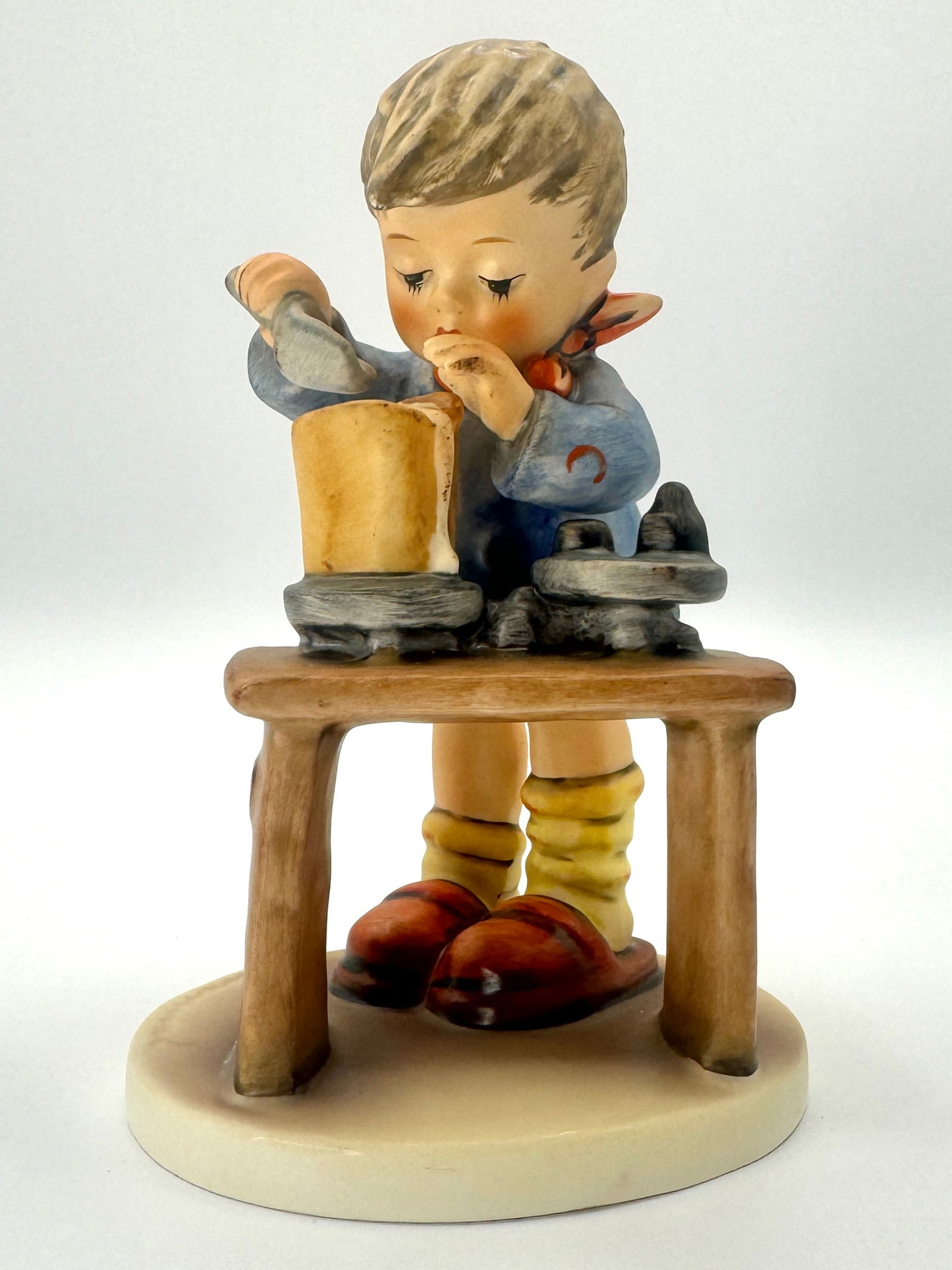 Vintage MJ Hummel Goebel West Germany Porcelain Figurine: Multiple Photos Posted - Beautiful Condition