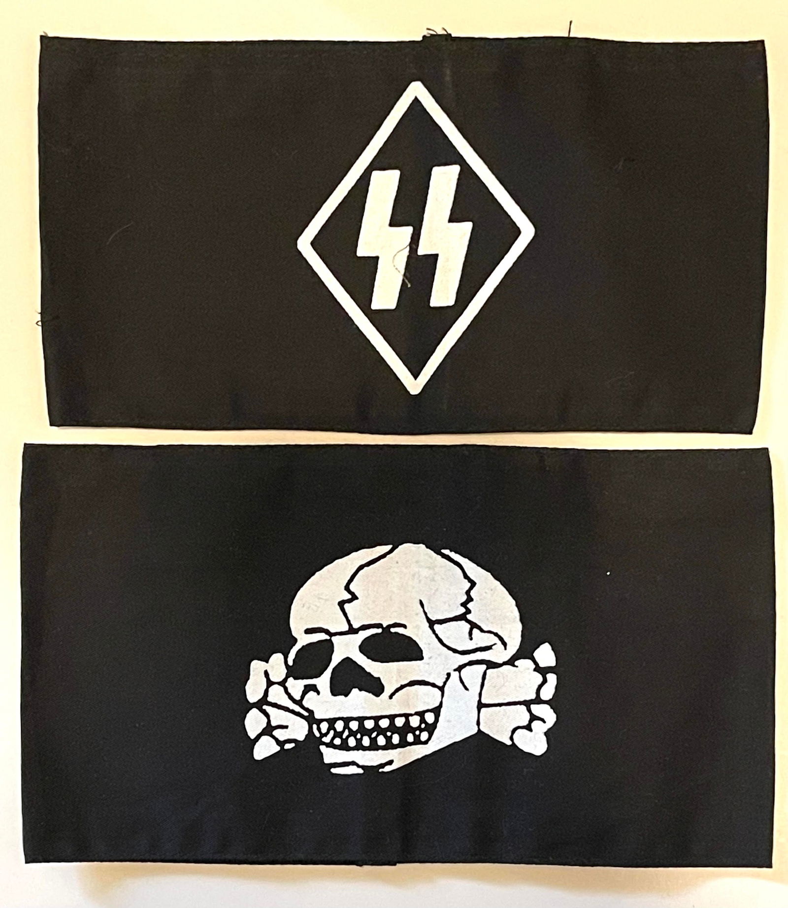 Lot of 2 WW2 German Uniform Armbands (1 of 1)