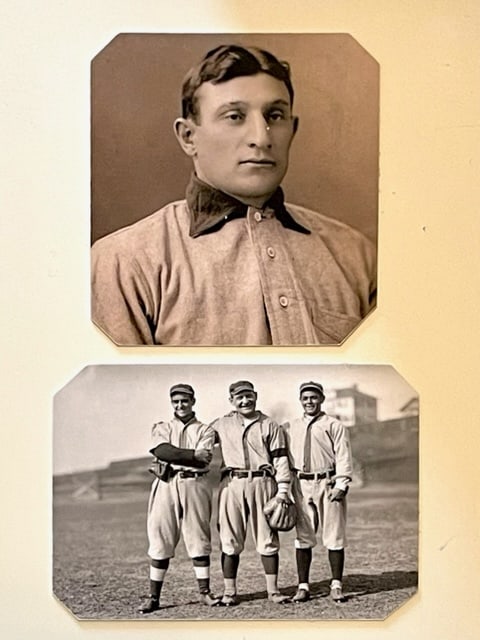 HONUS WAGNER and BASEBALL LEGENDS Tin Type Photographs (1 of 1)