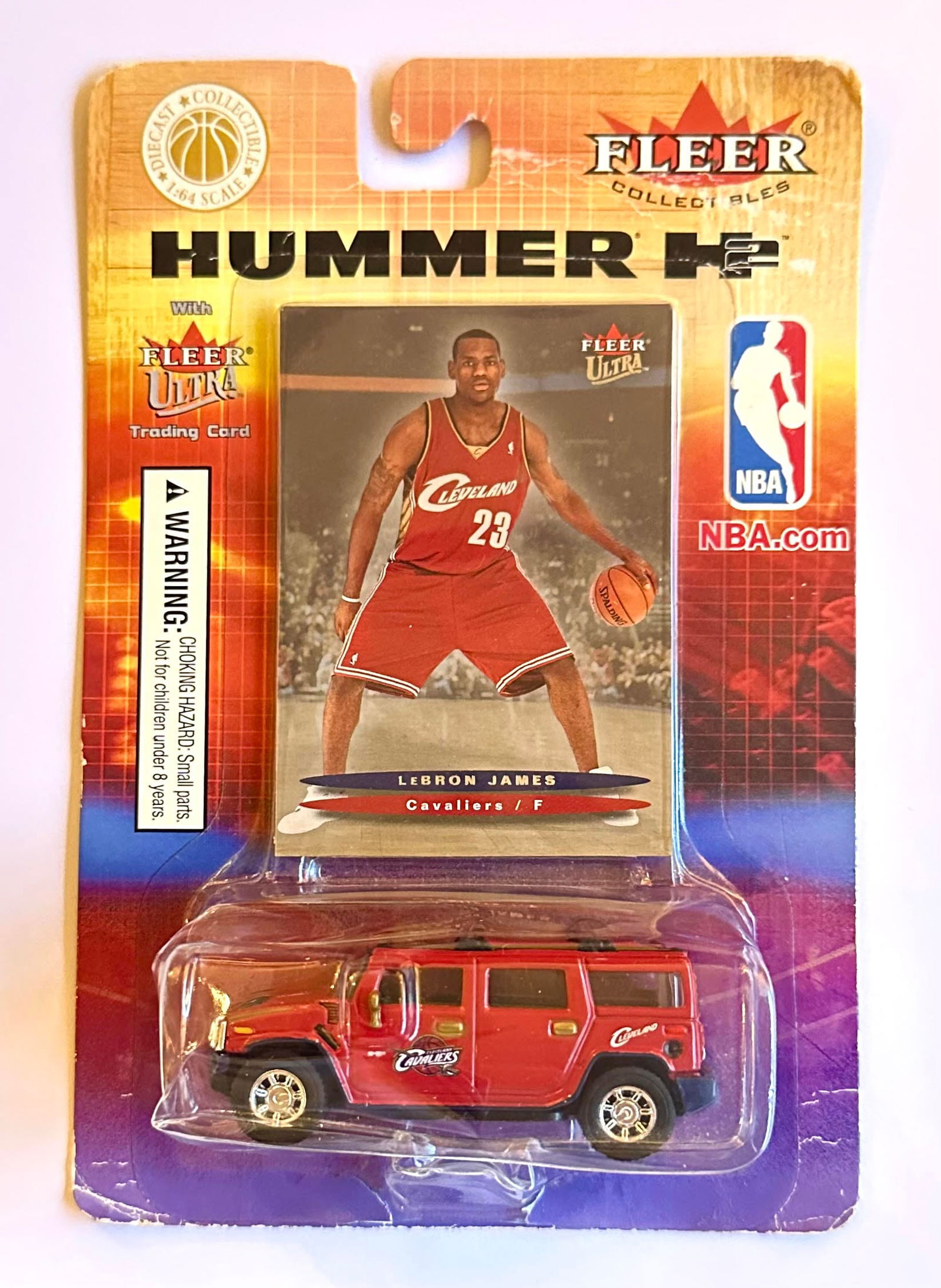 2003-04 Fleer Ultra LEBRON JAMES Rookie Card Promo (1 of 1)