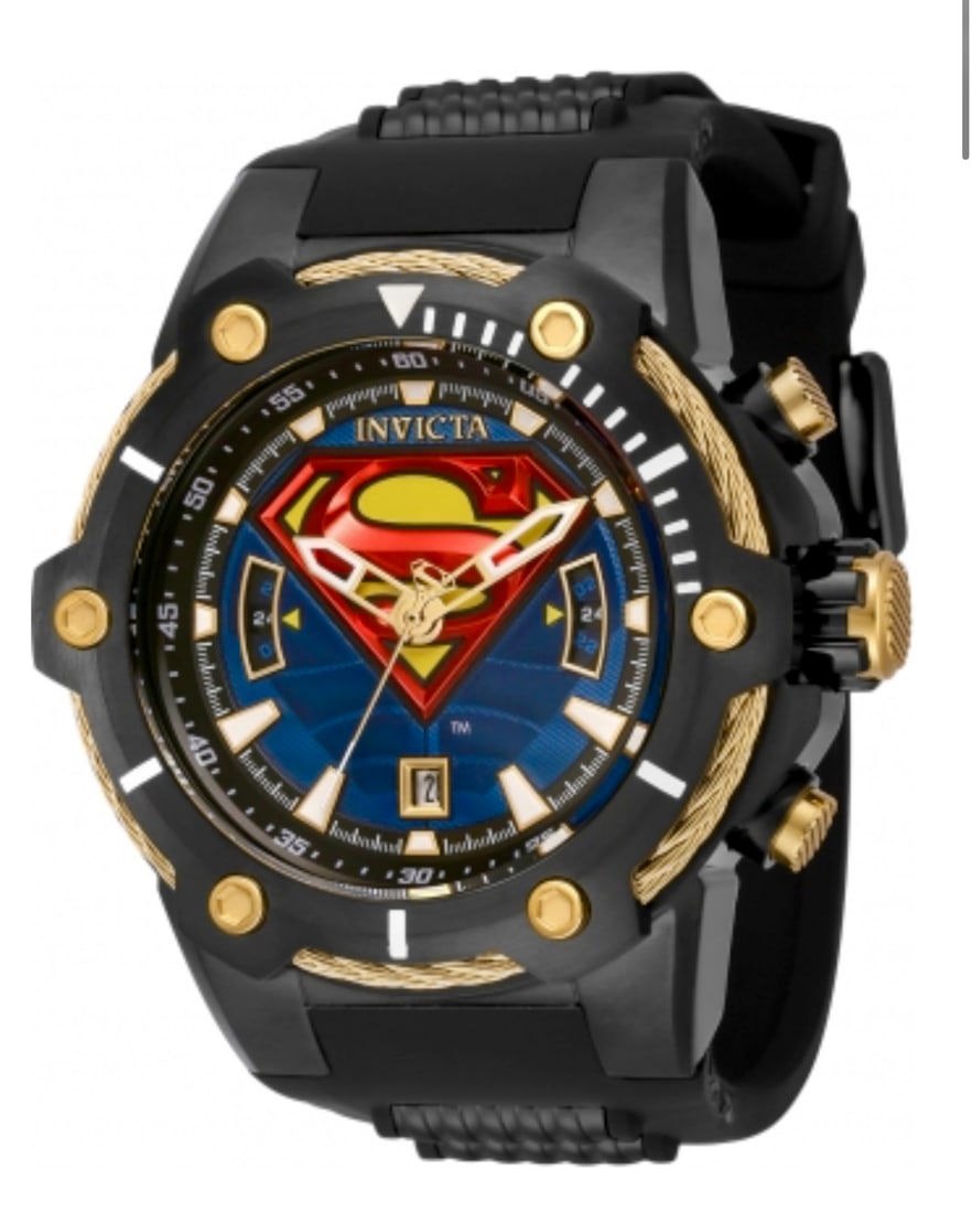 Limited Edition DC Comics SUPERMAN Mens INVICTA Watch $895 (1 of 5)
