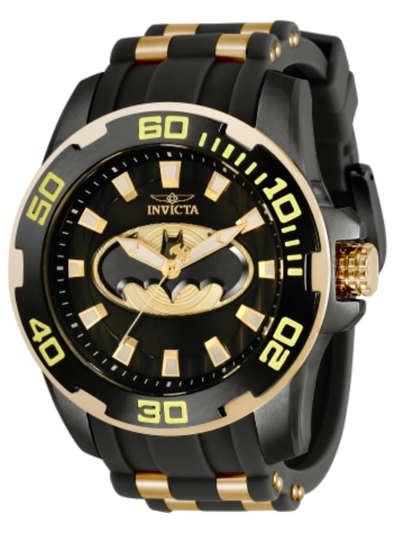 Limited Edition DC Comics BATMAN Mens INVICTA Watch $895 (1 of 4)