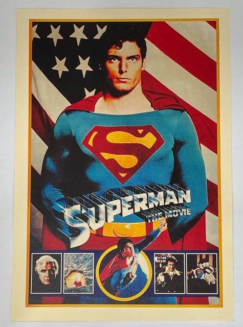 Superman Christopher Reeves Movie Poster 12 x 18 (1 of 1)
