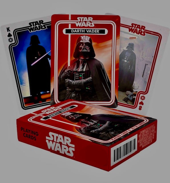 Sealed Star Wars DARTH VADER Playing Cards (1 of 3)